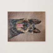 Schäferhundhund Puzzle (Horizontal)