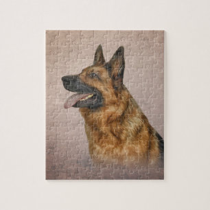 Schäferhundhund Puzzle