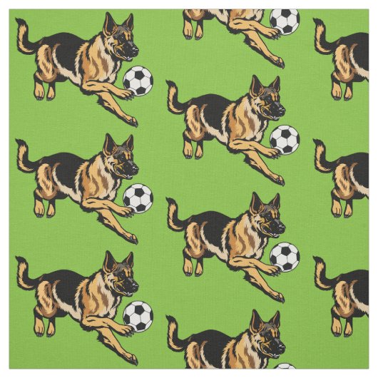 Schäferhundstoff Stoff (Muster)