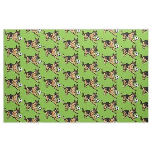 Schäferhundstoff Stoff (Fat Quarter (45,7 x 55,9 cm))