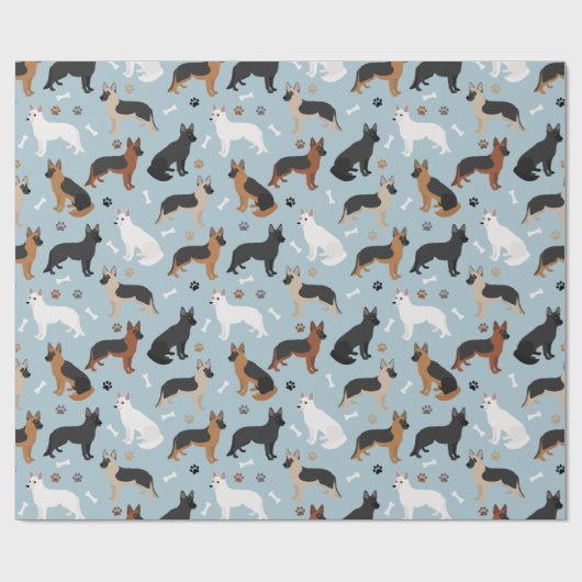 Schäferpapier Geschenkpapier (Flach)