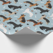 Schäferpapier Geschenkpapier (Ecke)