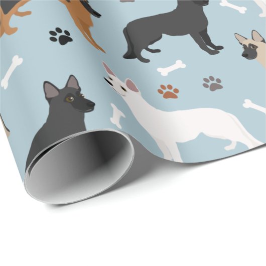 Schäferpapier Geschenkpapier (Rolleneckpunkt)