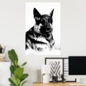 Schäferposter Poster (Heimbüro)