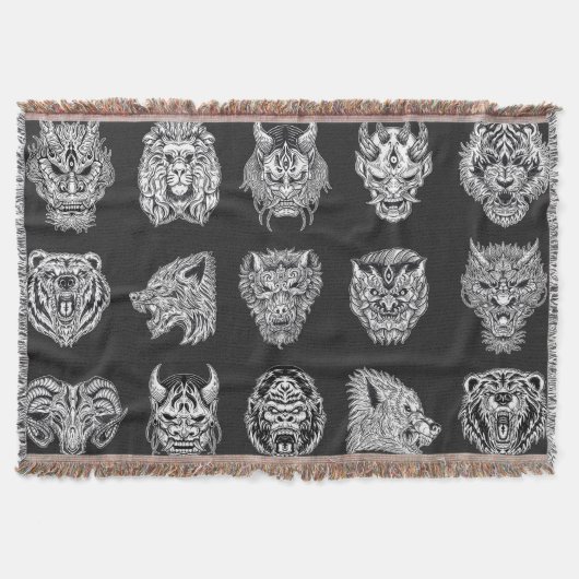 Schäfertier Decke (Vorderseite)