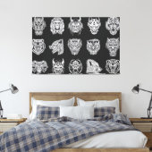 Schäfertier Leinwanddruck (Insitu (Schlafzimmer))