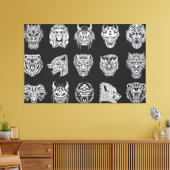 Schäfertier Leinwanddruck (Insitu (Wohnzimmer))