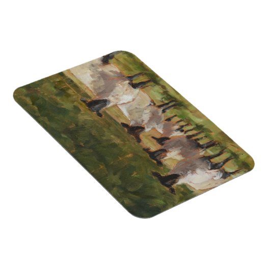 Schaffamilie Magnet (Rechte Seite)