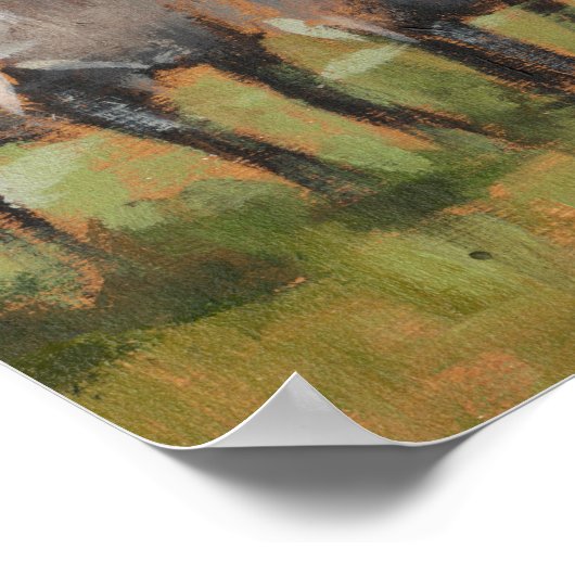 Schaffamilie Poster (Ecke)