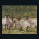 Schaffamilie Puzzle<br><div class="desc">Schaffamilie II von Ethan Harper. Eine Gruppe von Schafen, die in Pinselstrichstrichen gemacht wurden.</div>