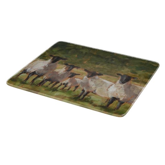 Schaffamilie Schneidebrett (Ecke)