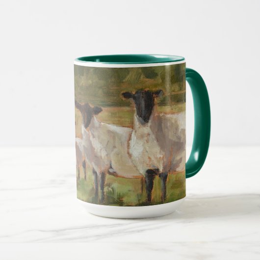 Schaffamilie Tasse (VorderseiteRechts)