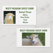 Schaffarm Custom Visitenkarte (Vorne/Hinten)