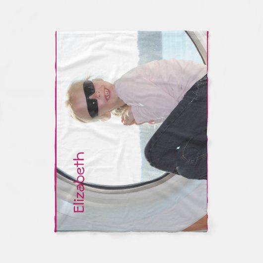 Schaffen-Ihr-Eigen-Gewohnheit Foto | Fleecedecke (Vorderseite)