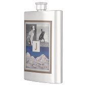 Schaffen-Ihr-Eigene Foto-Collagen-Flasche Flachmann (Links)