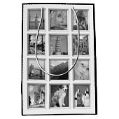 Schaffen-Ihr-Eigene Foto-Collagen-Geschenk-Tasche Mittlere Geschenktüte (Vorderseite)