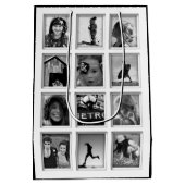 Schaffen-Ihr-Eigene Foto-Collagen-Geschenk-Tasche Mittlere Geschenktüte (Rückseite)