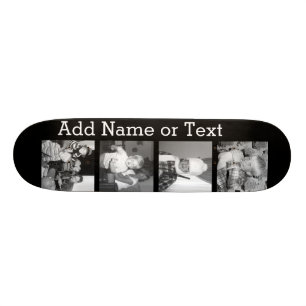 Schaffen Sie eine Instagram Collage mit 4 Fotos - Skateboard