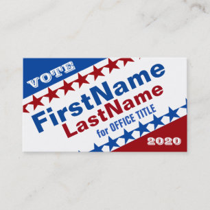 Schaffen Sie eine Kampagnen-Schablone Visitenkarte