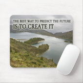 Schaffen Sie es Zitat auf Fotografie Mousepad (Mit Mouse)