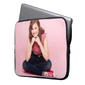 Schaffen Sie Ihr eigenes 15" Neopren-Laptop-Hülse Laptopschutzhülle (Vorderseite Links)