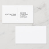 Schaffen Sie Ihr eigenes berufliches modernes Visitenkarte (Vorne/Hinten)