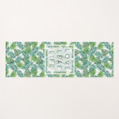 Schaffen Sie Ihr eigenes botanisches Yogamatte (Vorderseite (Horizontal))