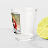 Schaffen Sie Ihr eigenes Familien-Foto-Monogramm Schnapsglas (Rechts)