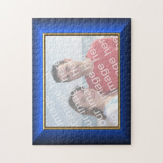 Schaffen Sie Ihr eigenes Foto-gerahmtes Puzzle (Vertikal)