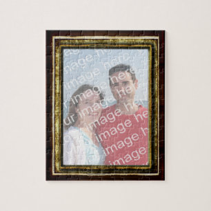 Schaffen Sie Ihr eigenes gerahmtes Puzzle