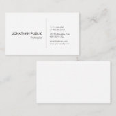 Schaffen Sie Ihr eigenes hoch entwickeltes Visitenkarte (Vorne/Hinten)