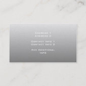 Schaffen Sie Ihr eigenes kundenspezifisches Visitenkarte (Rückseite)