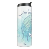 Schaffen Sie Ihr eigenes Meer ist meine Liebe Thermosbecher (Nach links gedreht)