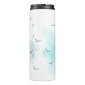 Schaffen Sie Ihr eigenes Meer ist meine Liebe Thermosbecher (Rückseite)