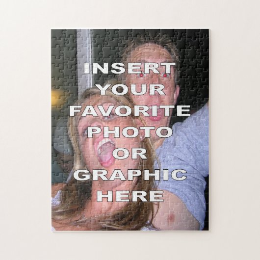 Schaffen Sie Ihr eigenes Puzzlespiel Puzzle (Vertikal)