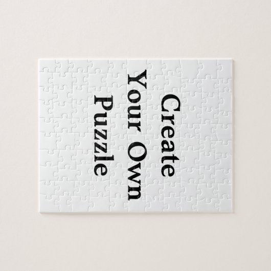 Schaffen Sie Ihr eigenes Puzzlespiel Puzzle (Horizontal)