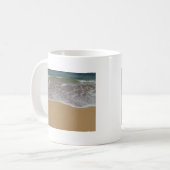 Schaffen Sie Ihr eigenes Strandthema Kaffeetasse (Vorderseite Links)