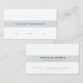 Schaffen Sie Ihr eigenes Terminkarte (Vorne/Hinten)