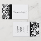 Schaffen Sie Ihr eigenes Visitenkarte (Vorne/Hinten)