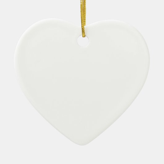 Schaffen Sie Ihr eigenes Weihnachten Oranments Keramikornament (Vorne)