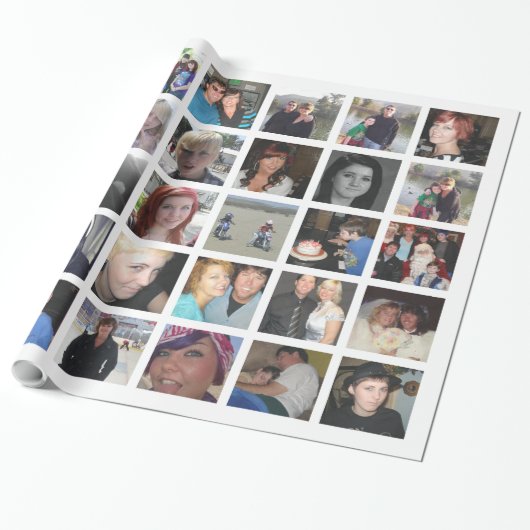 Schaffen Sie Ihre eigene 30 Bild Instagram Geschenkpapier (Ungerollt)
