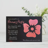 Schaffen Sie Ihre eigene Abendessen-Party Einladung (Stehend Vorderseite)