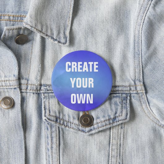 Schaffen Sie Ihre eigene blaue Aquarell-Malerei Button (Beispiel)