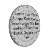 Schaffen Sie Ihre eigene Dartscheibe (Vorderseite Links)