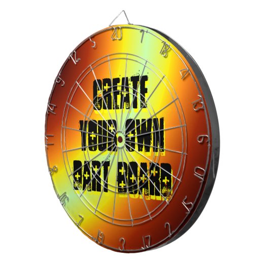 Schaffen Sie Ihre eigene Dartscheibe (Vorderseite rechts)