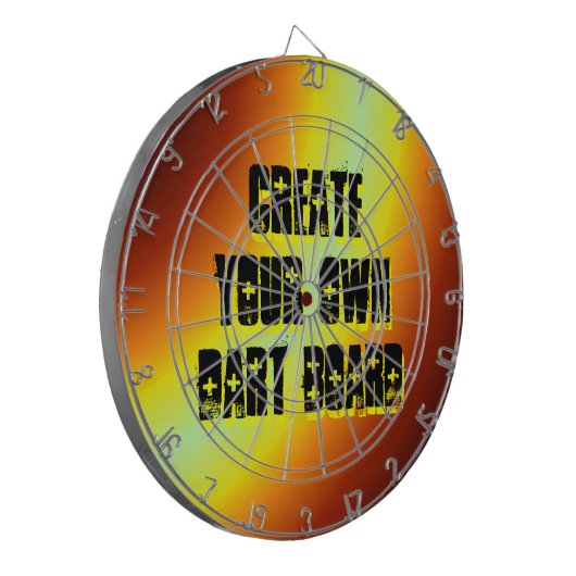 Schaffen Sie Ihre eigene Dartscheibe (Vorderseite Links)