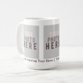 Schaffen Sie Ihre eigene dreifache Kaffeetasse (Vorderseite Links)