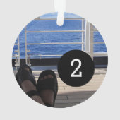 Schaffen Sie Ihre eigene einfache einfache 2 Ornament (Rückseite)