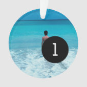 Schaffen Sie Ihre eigene einfache einfache 2 Ornament (Vorderseite)