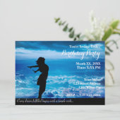 Schaffen Sie Ihre eigene Einladung (Stehend Vorderseite)